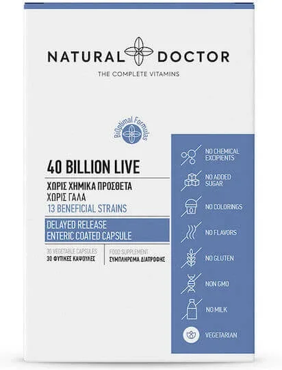 Natural Doctor Probiotics 40 billion Probiotice 30 capace — preț și oferte