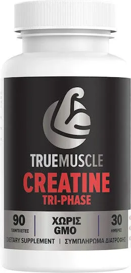 True Muscle Creatine Tri-phase 1667mg 90 capsule True Nutrition — preț și oferte