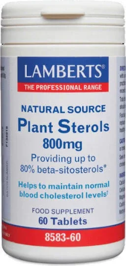 Lamberts Natural Plant Sterols 800mg 60 file — preț și oferte