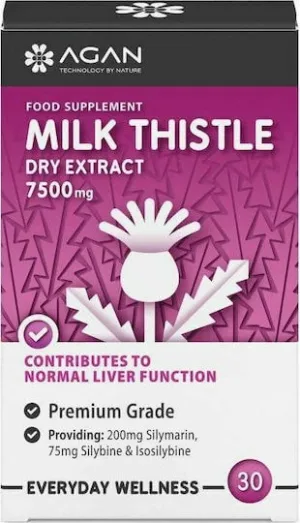 Agan Milk Thistle Dry Extract 7500mg 30 file