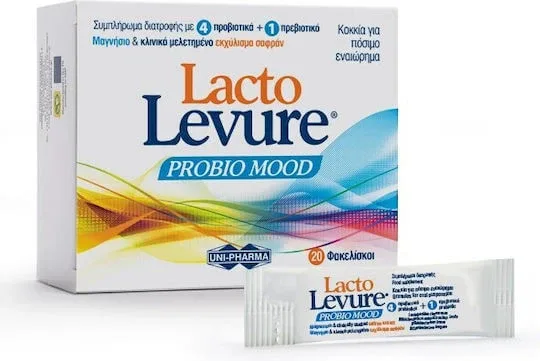 UNI-PHARMA LactoLevure Probio Mood Probiotice 20 pliculețe — preț și oferte
