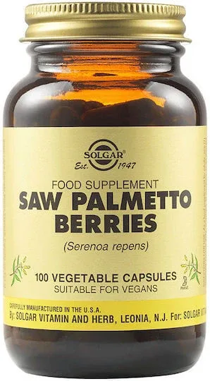 Solgar Saw Palmetto Berries 520mg 100 capace — preț și oferte