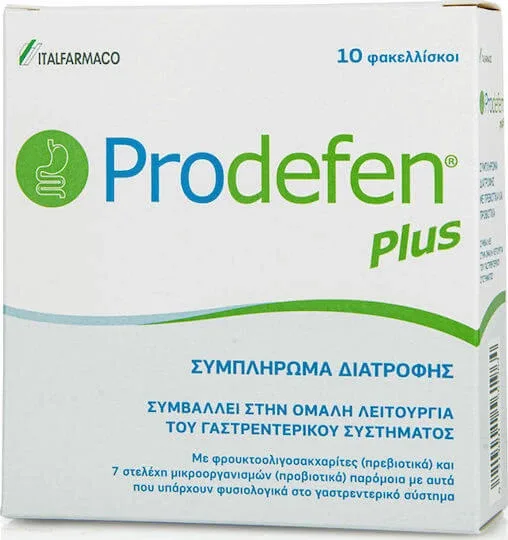 Italfarmaco Prodefen Plus Probiotice 10 pliculețe — preț și oferte