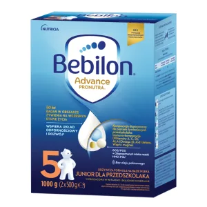 Bebilon Advance Pronutra 5 Junior, formulă nutritivă pe bază de lapte, pentru preșcolari, 1000 g