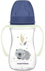 Biberon Anticolici Gat Larg EasyStart Sleepy Koala Blue 240ml – Canpol Babies — preț și oferte