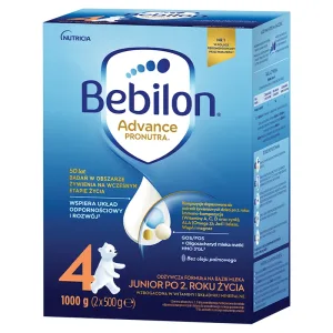 Bebilon Advance Pronutra 4 Junior, formulă nutritivă pe bază de lapte, după 2 ani, 1000 g
