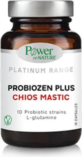 Power Health Platinum Range Probiozen Plus Chios Mastic Probiotice 15 capace
