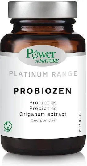 Power Of Nature Platinum Range Probiozen Probiotice 15 file — preț și oferte