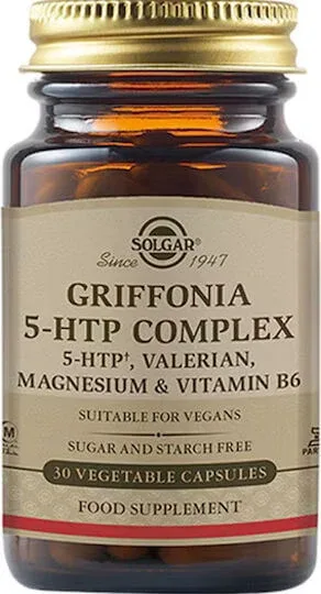 Solgar Griffonia 5-htp Complex 30 Capsule din plante medicinale — preț și oferte