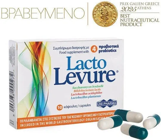 UNI-PHARMA Lacto Levure Probiotice 10 capace — preț și oferte