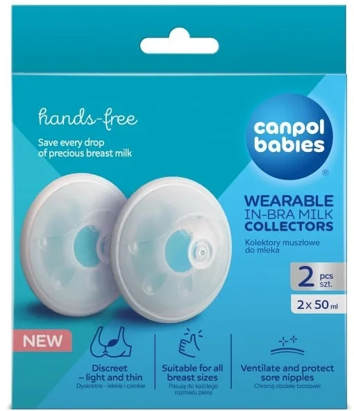 Colectoare de lapte tip scoica 2buc – Canpol CANPOL BABIES — preț și oferte