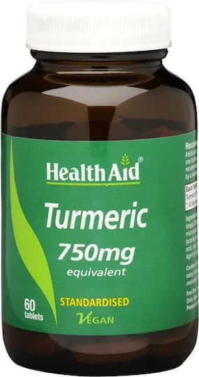 Health Aid Turmeric 60 tablete