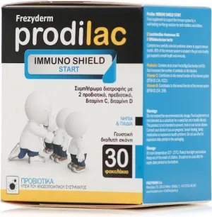 Frezyderm Prodilac Immuno Shield Start Probiotice pentru Copii 30 pliculețe