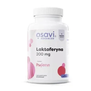 OSAVI Advanced Lactoferrin 200mg, 60 capsule
