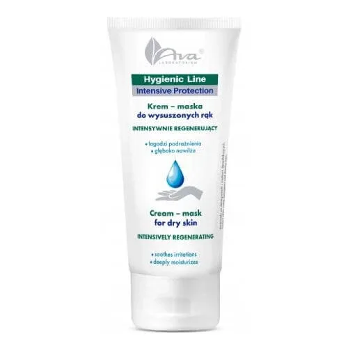 AVA Hygienic Line Cremă-mască pentru mâini uscate, 100ml — preț și oferte