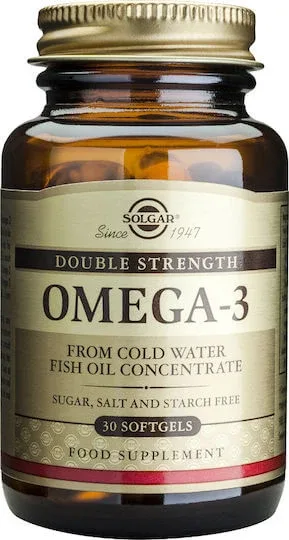 Solgar Double Strength Omega 3 Ulei de pește 30 softgels Unflavoured