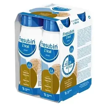Fresubin 2 kcal BĂUTURĂ 4×200 ml, aromă cappuccino (2,0 kcal/ml) — preț și oferte