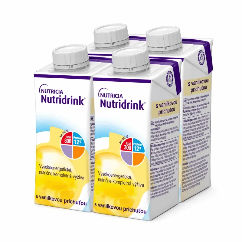 Nutridrink cu aromă de vanilie 4x200 ml, o băutură în scop medical NUTRICIA — preț și oferte