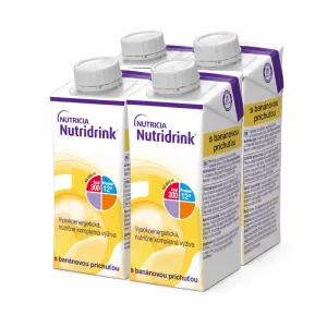 Nutridrink cu aromă de banană 4x200 ml, băutură în scop medical