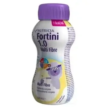 Fortini Multi Fibre cu aromă de vanilie 1×200 ml, aliment lichid pentru copii NUTRICIA — preț și oferte