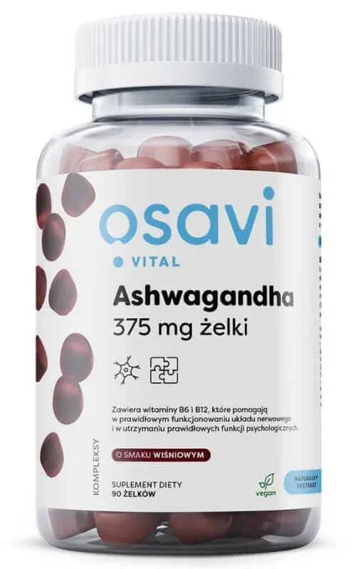 Osavi Ashwagandha 375mg - 90 geli — preț și oferte
