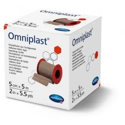 OMNIPLAST 5cm x 5m Tencuială textilă - 1 articol HARTMANN — preț și oferte