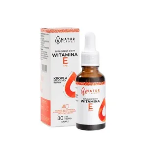 NaturPlanet Vitamina E picături - 30ml