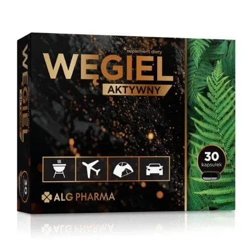 ALG PHARMA Cărbune activat, 30 caps — preț și oferte