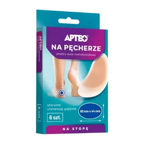 Plasturi mari pentru bășici APTEO, 6 bucăți Synoptis — preț și oferte