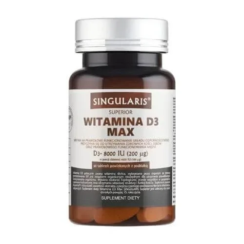 Singularis Vitamina D3 Max, 60 comprimate — preț și oferte