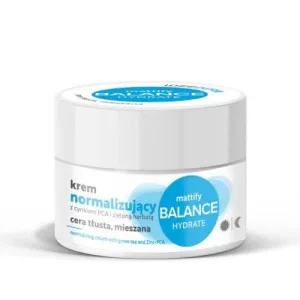 Idee Derm Cremă normalizantă cu zinc PCA și ceai verde pentru ten gras și mixt, 50 ml