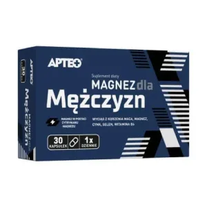 Magneziu pentru bărbați APTEO, 30 capsule