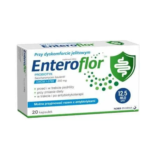 NORIS PHARMA Enteroflor, 20 capsule — preț și oferte