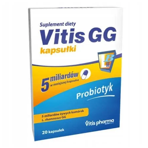 Vitis GG capsule Formulă nouă, 20 capsule — preț și oferte
