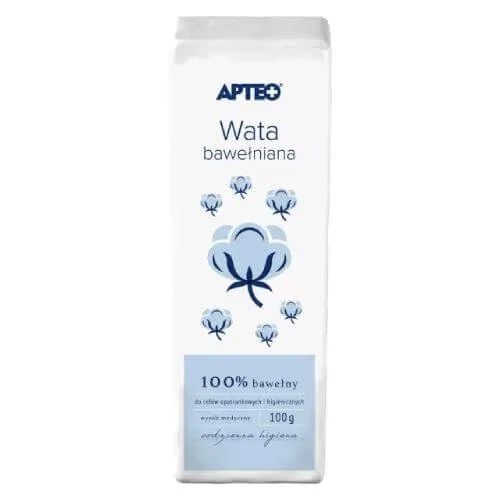 APTEO CARE vată de bumbac, 100g — preț și oferte