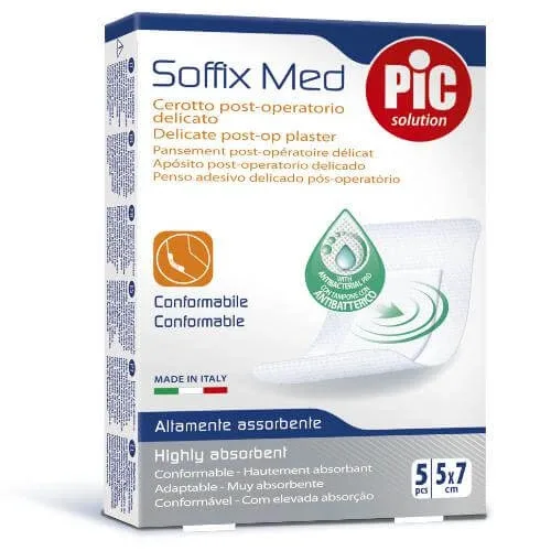 PIC SoffixMed plasturi 5x7cm, 5pcs Sirowa — preț și oferte