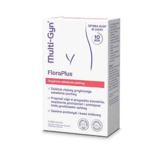 Multi-Gyn FloraPlus Gel vaginal, 5 tuburi x 5 ml — preț și oferte