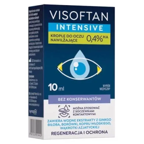 VISOFTAN INTENSIVE Picături pentru ochi, 10ml Synoptis — preț și oferte