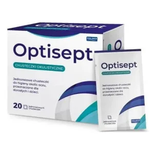 Șervețele oftalmice Optisept, 20 buc