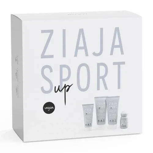 Ziaja Sport Set cadou: 2in1 Loțiune de corp și balsam de păr, 200 ml + 2in1 Șampon și gel de duș, 200 ml + Cremă de mâini și picioare, 100 ml + 2in1 Antiperspirant și ser, 60 ml — preț și oferte