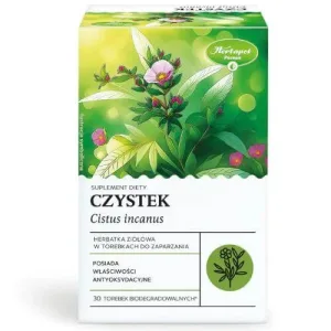 HERBAPOL Czystek Ceai din plante, 30 buc
