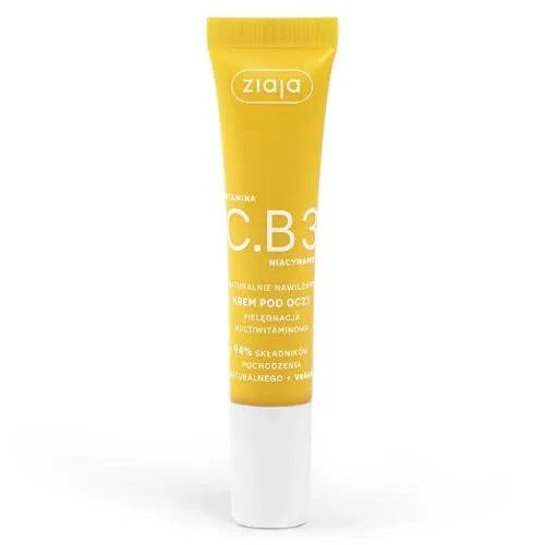 Ziaja Vitamin C.B3 Niacinamide Cremă de ochi, 15 ml — preț și oferte
