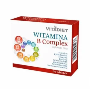 VITADIET Vitamina B Complex, 60 comprimate