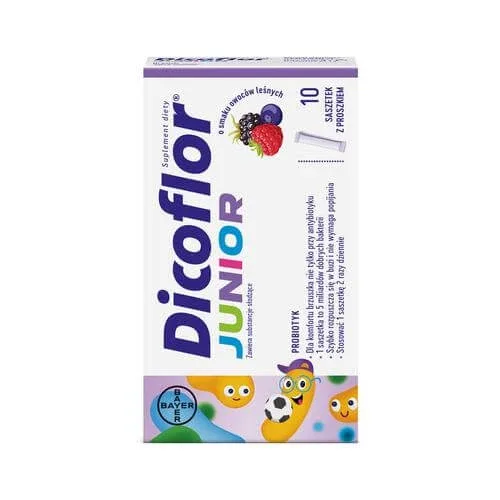 Dicoflor Junior, 10 pliculețe BAYER — preț și oferte