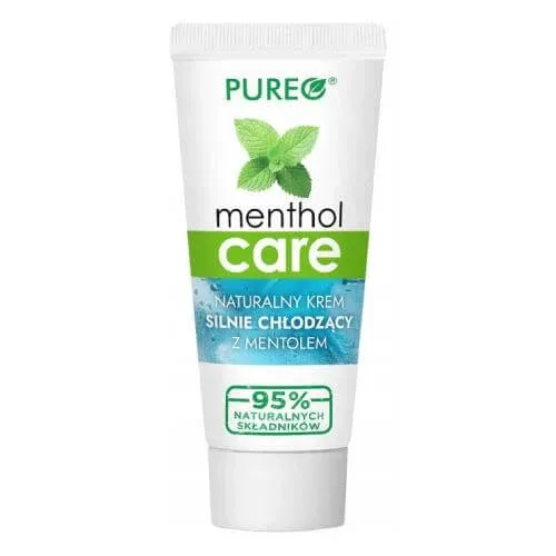 PUREO Menthol Care Cremă naturală de răcire cu mentol, 100g — preț și oferte