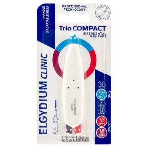 Elgydium Clinic Trio Compact Interdental periuță de dinți 0.8/1.5/1.8mm, 1 buc.