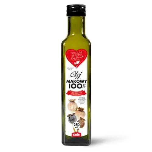 VIRDE Ulei de semințe de mac 100%, 250 ml — preț și oferte