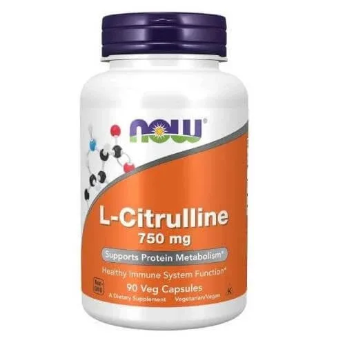 Now Foods L-cytrulline 750 mg, 90 capsule — preț și oferte