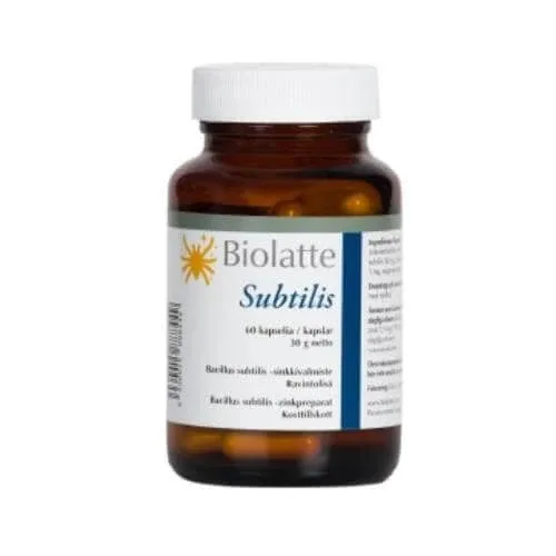 BIOLATTE Subtilis, 60 capsule — preț și oferte