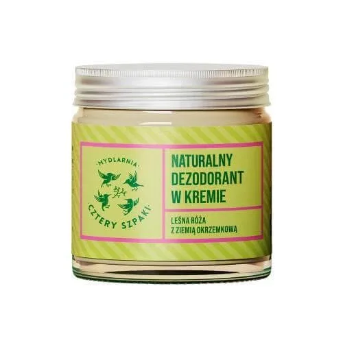 Four Pinks (4paks) Deodorant cremă Forest Rose, 60 ml Mydlarnia Cztery Szpaki — preț și oferte